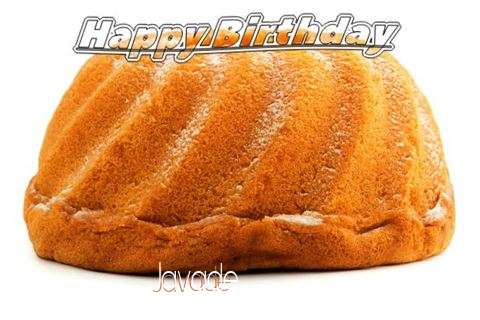 Happy Birthday Javade Cake Image