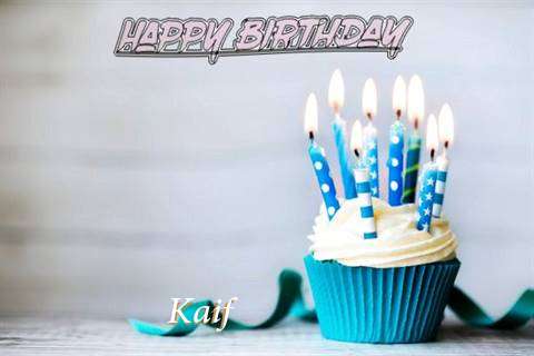 Happy Birthday Kaif Cake Image