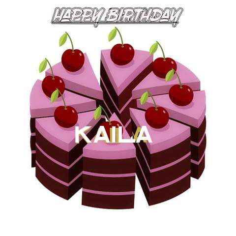 Happy Birthday Cake for Kaila