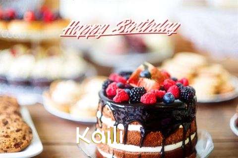 Birthday Wishes with Images of Kaili