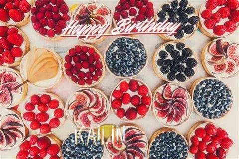 Happy Birthday Kailin Cake Image