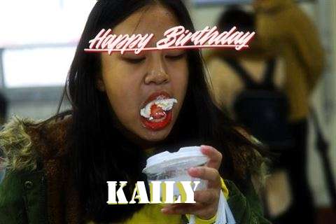 Birthday Wishes with Images of Kaily