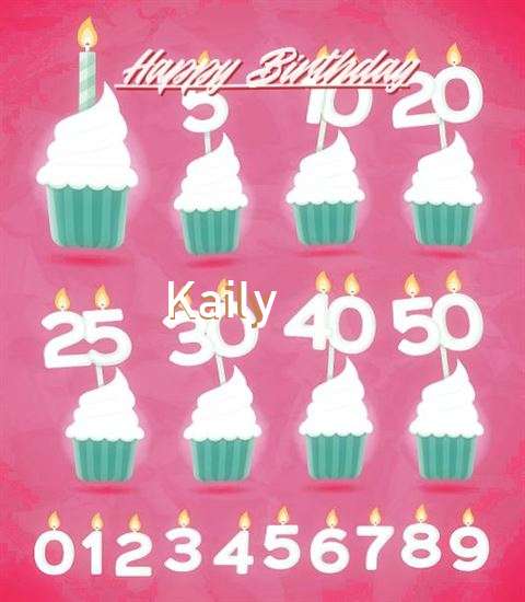 Birthday Images for Kaily