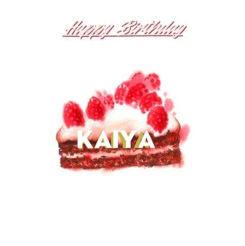 Birthday Wishes with Images of Kaiya