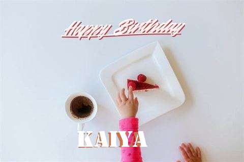Happy Birthday Kaiya Cake Image