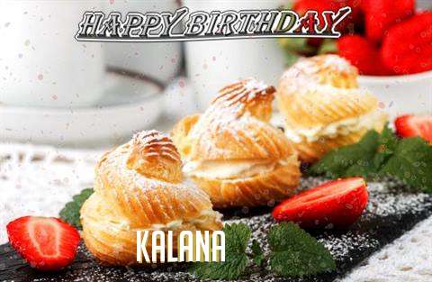 Happy Birthday Kalana Cake Image