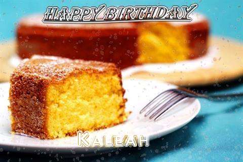 Happy Birthday Wishes for Kaleah