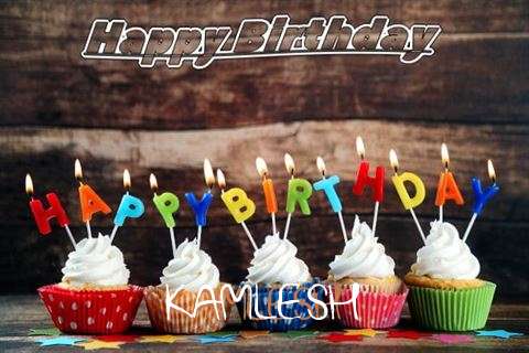 Happy Birthday Kamlesh Cake Image