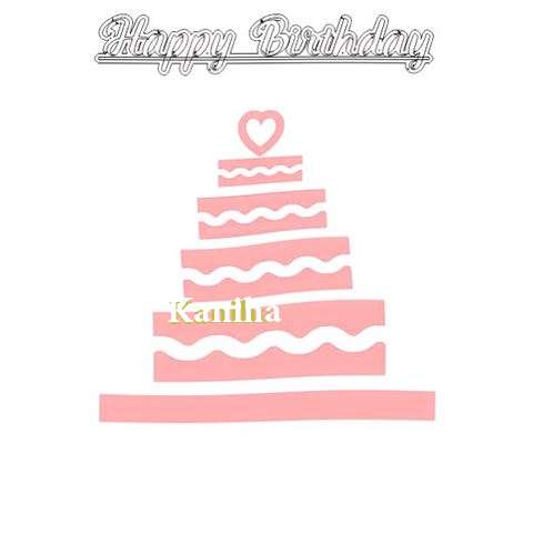 Happy Birthday Kaniha Cake Image