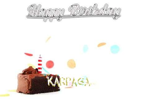 Happy Birthday Cake for Karpaga