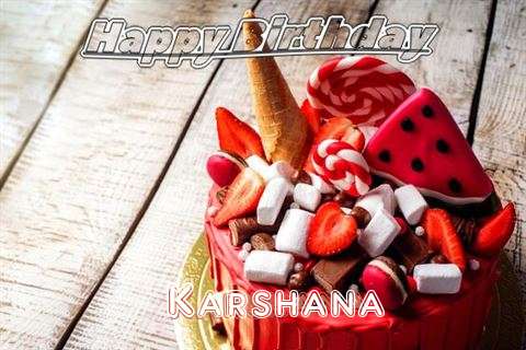 Birthday Wishes with Images of Karshana