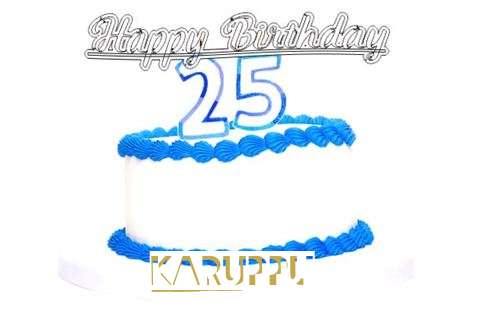 Happy Birthday Karuppu Cake Image