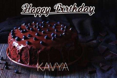 Happy Birthday Cake for Kavya