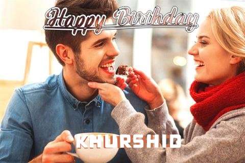 Happy Birthday Khurshid Cake Image