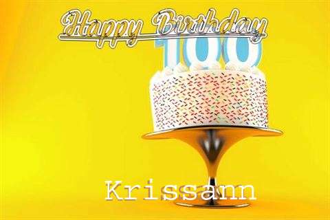 Happy Birthday Wishes for Krissann