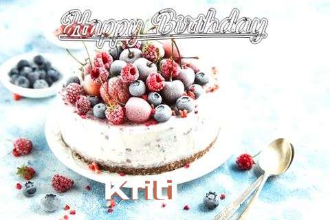 Happy Birthday Cake for Kriti