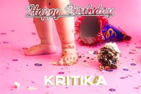 Happy Birthday Kritika Cake Image