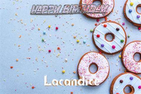 Happy Birthday Lacandice Cake Image