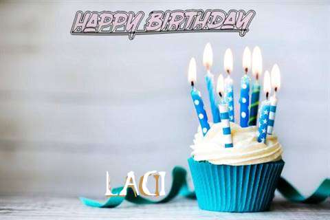 Happy Birthday Laci Cake Image