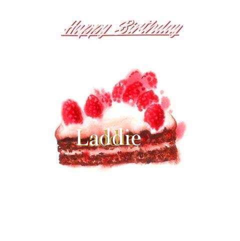 Birthday Wishes with Images of Laddie