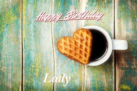 Birthday Wishes with Images of Lady