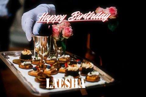 Happy Birthday Cake for Laesha