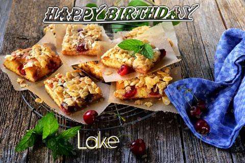 Happy Birthday Cake for Lake