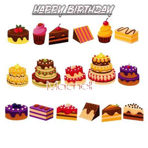 Happy Birthday Machell Cake Image
