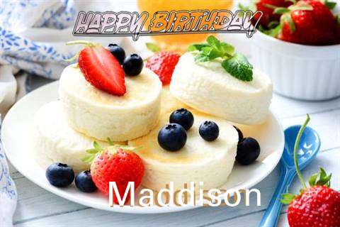 Happy Birthday Wishes for Maddison