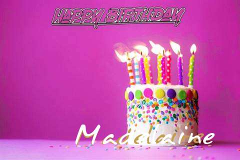 Birthday Wishes with Images of Madelaine
