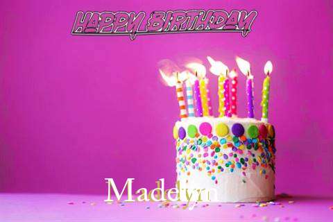 Birthday Wishes with Images of Madelyn