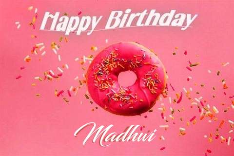 Happy Birthday Cake for Madhwi