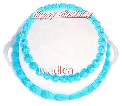 Happy Birthday Cake for Madlen