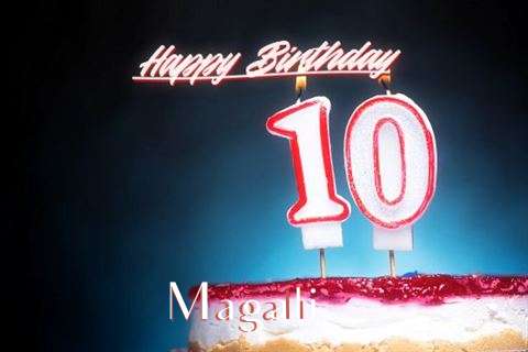 Birthday Wishes with Images of Magali