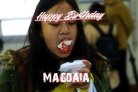 Birthday Wishes with Images of Magdaia