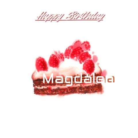 Birthday Wishes with Images of Magdalena