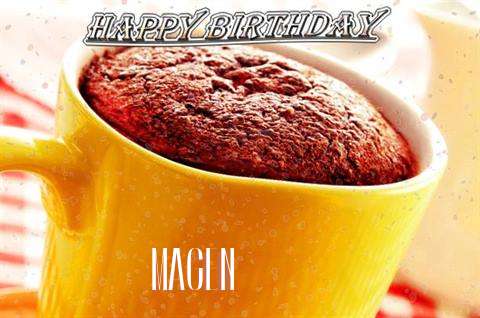 Birthday Wishes with Images of Magen