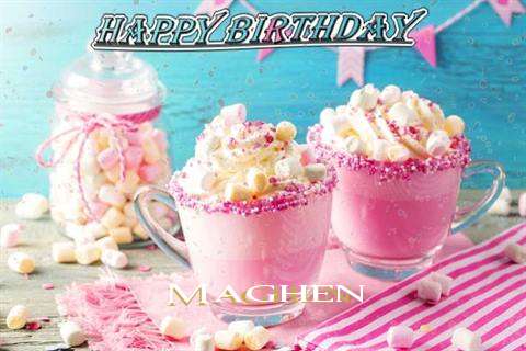 Birthday Wishes with Images of Maghen