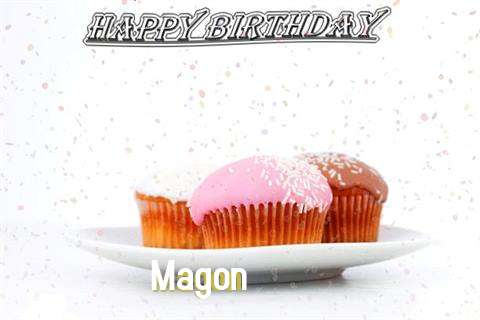 Birthday Wishes with Images of Magon