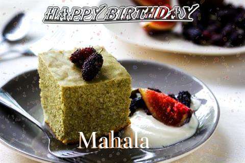 Happy Birthday Mahala Cake Image