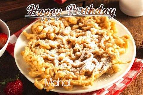 Happy Birthday Mahat Cake Image