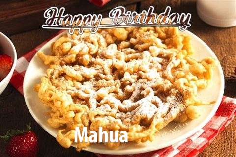 Happy Birthday Mahua Cake Image
