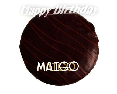 Birthday Wishes with Images of Maigo