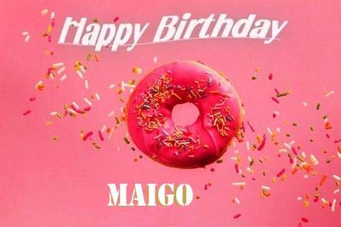 Happy Birthday Cake for Maigo