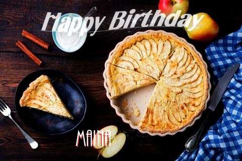 Birthday Wishes with Images of Maina