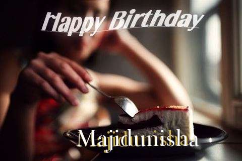 Happy Birthday Wishes for Majidunisha