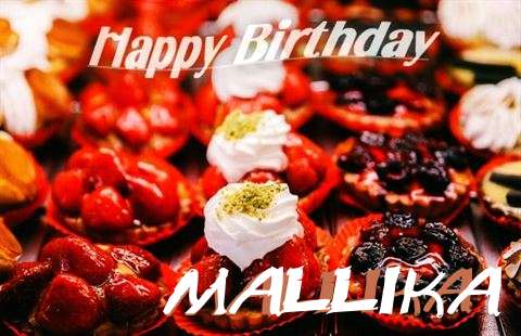 Happy Birthday Cake for Mallika