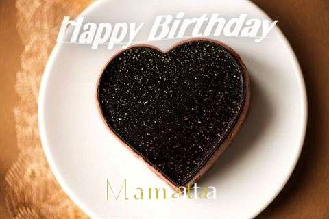 Happy Birthday Mamata Cake Image