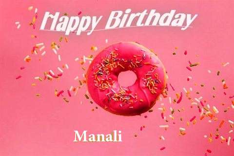 Happy Birthday Cake for Manali