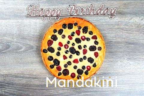 Happy Birthday Cake for Mandakini